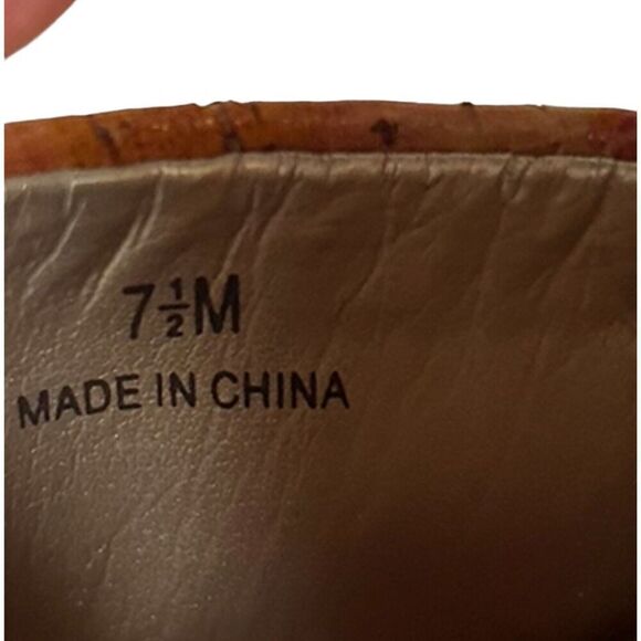 Moda Spana Size 7.5 Floral Slide Sandals Has Flaw - Picture 10 of 11